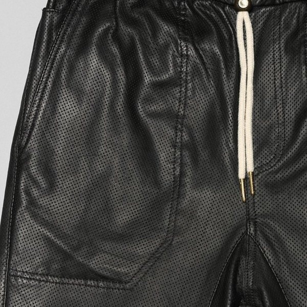 Zanderobe Leather Joggers - Picture 7 of 7